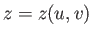 $z=z(u,v)$